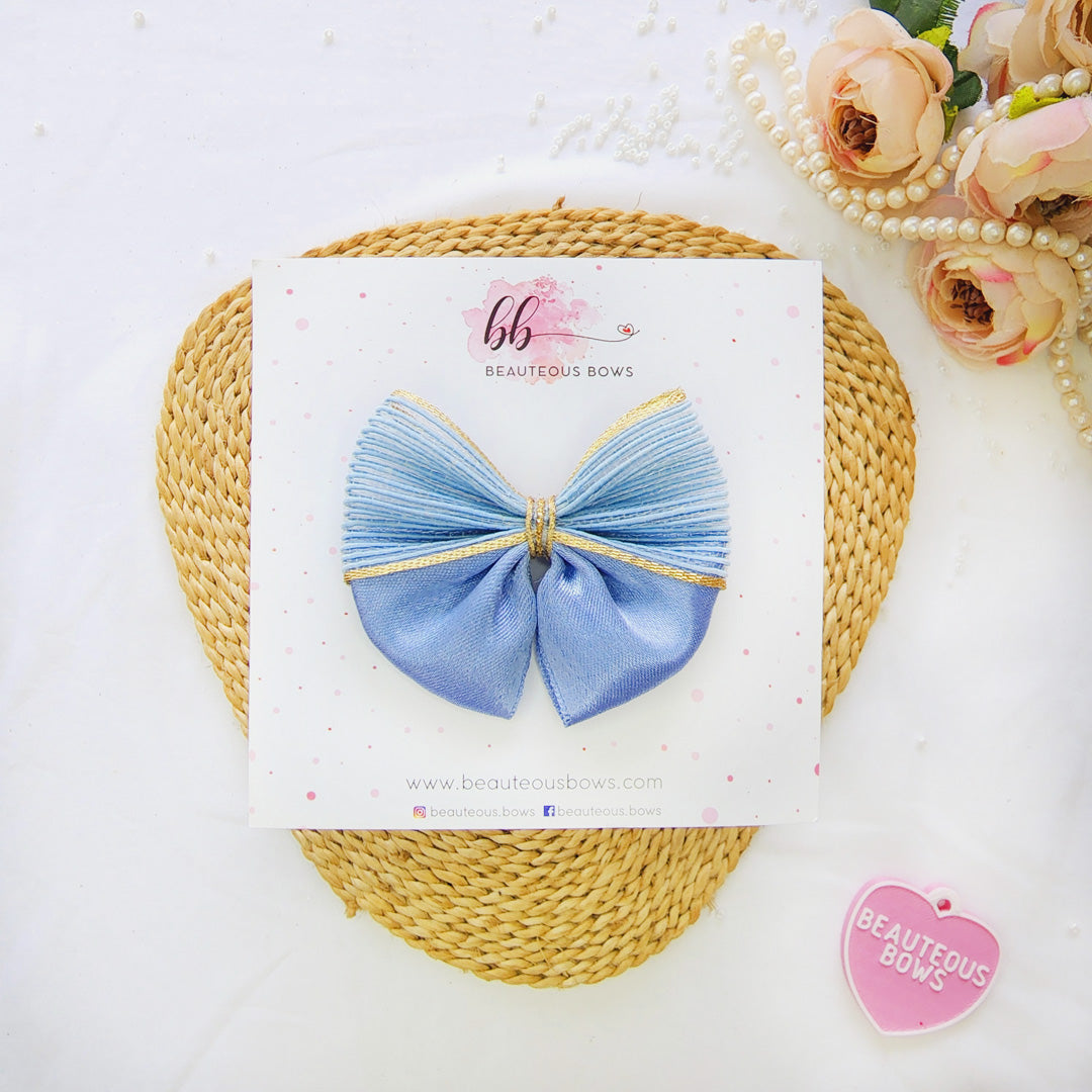 Burlap Butterfly Bow - 6 colours