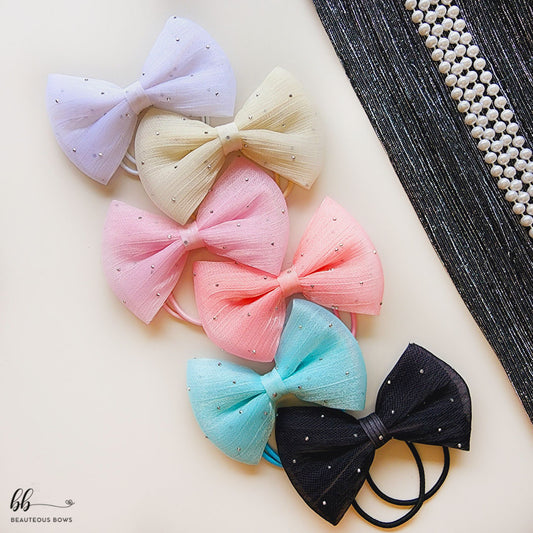 Dainty Sheer Bow Hairtie