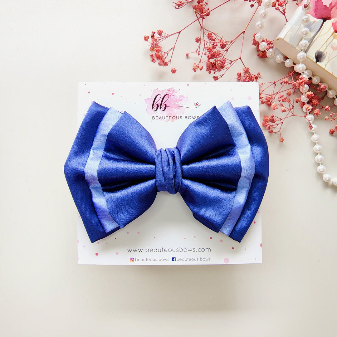 Elegant Dual Satin Bow