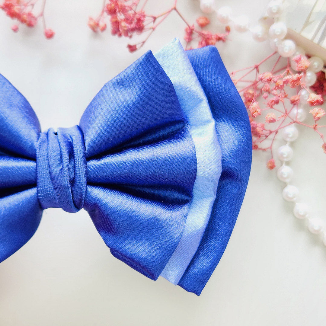 Elegant Dual Satin Bow