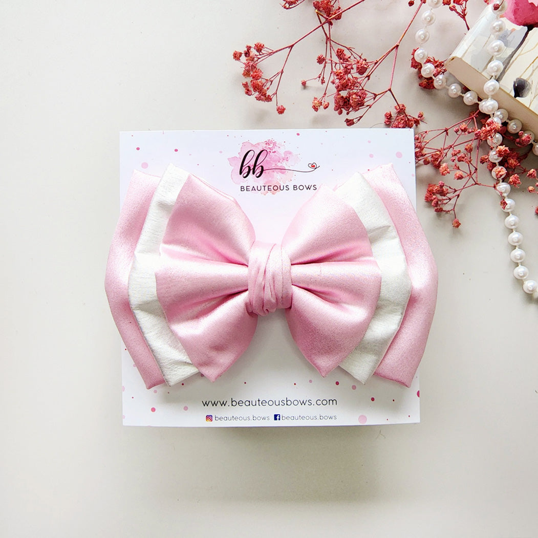 Elegant Dual Satin Bow