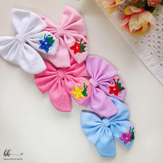 Gardena Pigtail Hair Bow