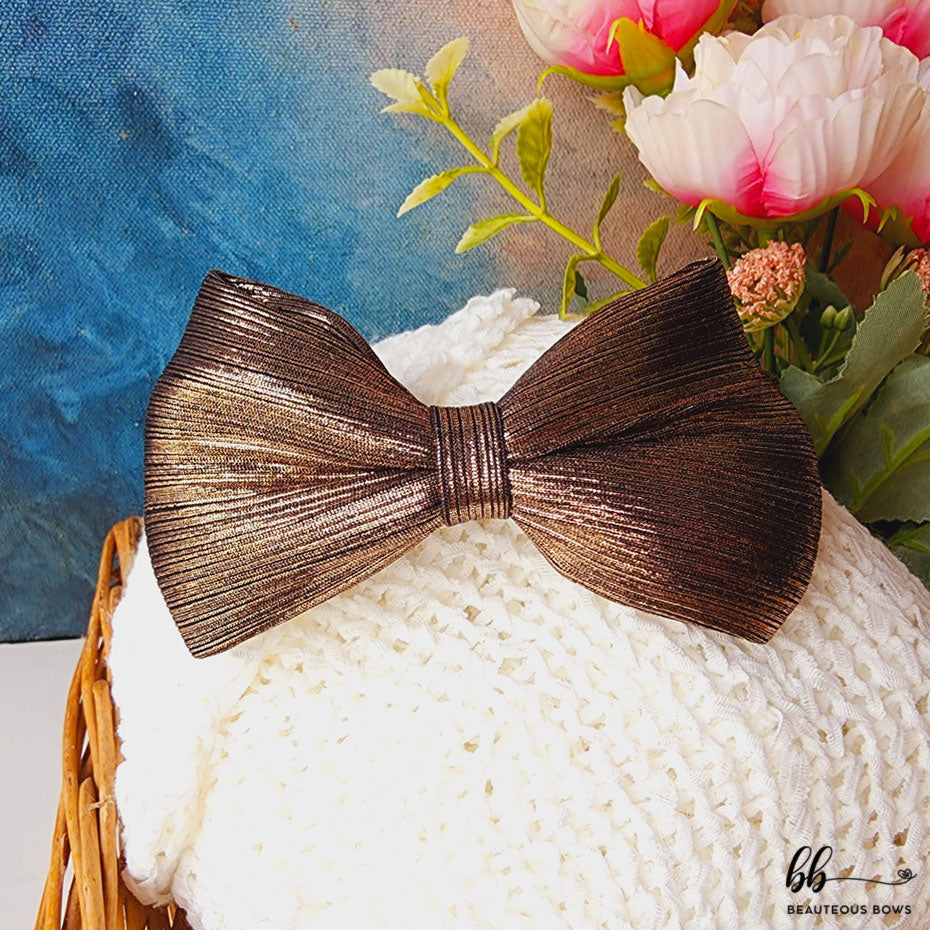 Glazed Shimmer Bow Hairband