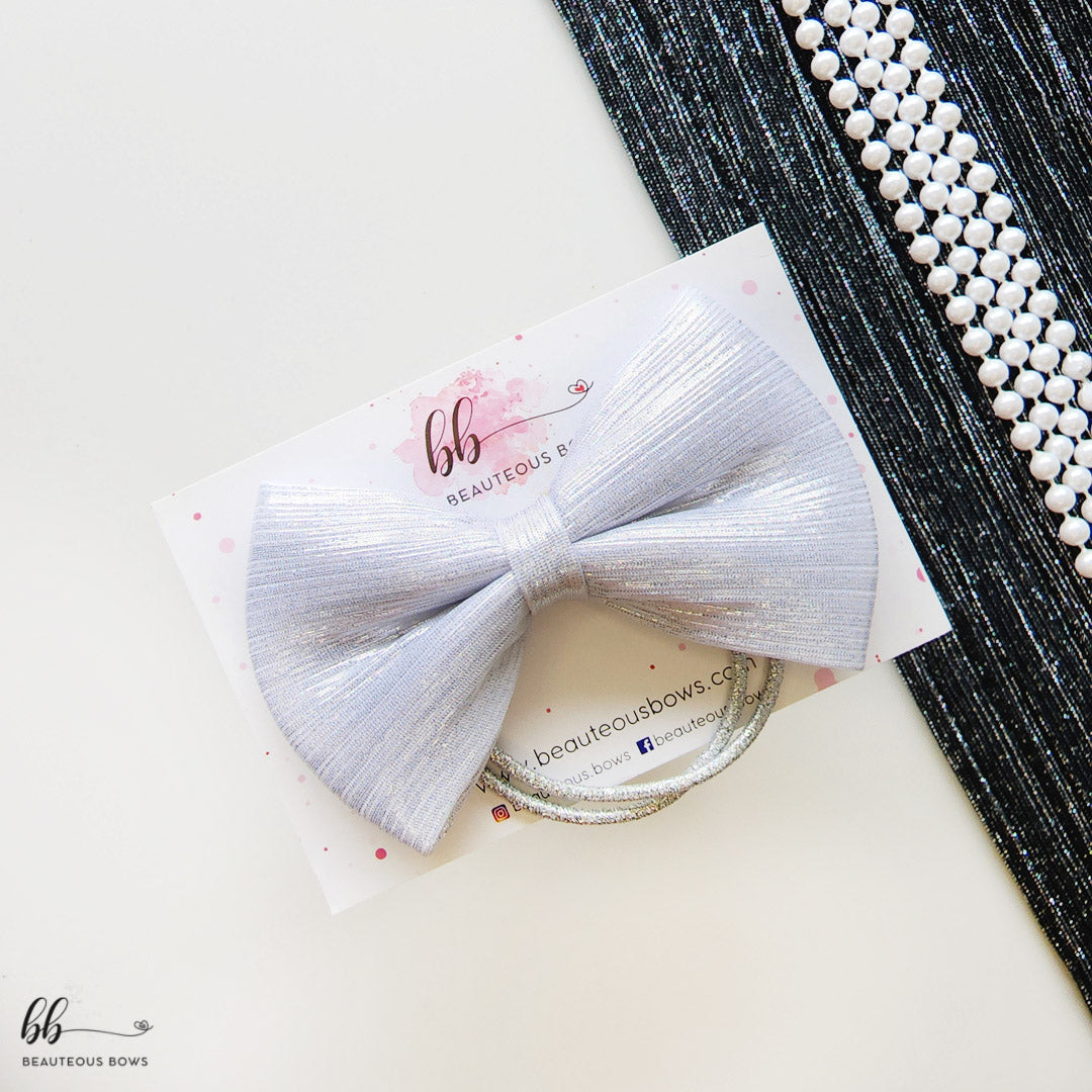 Glazed Glam Bow Hairtie