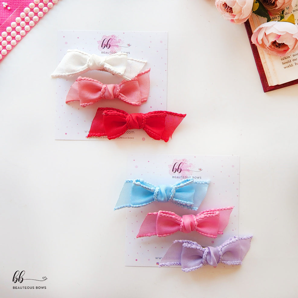 Cute Handtied Bow Set