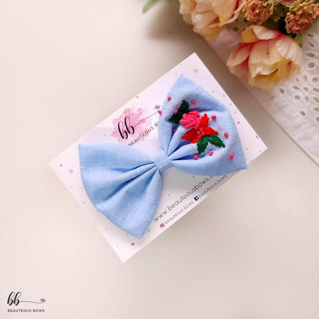 Hello Spring! Standard Hair Bow