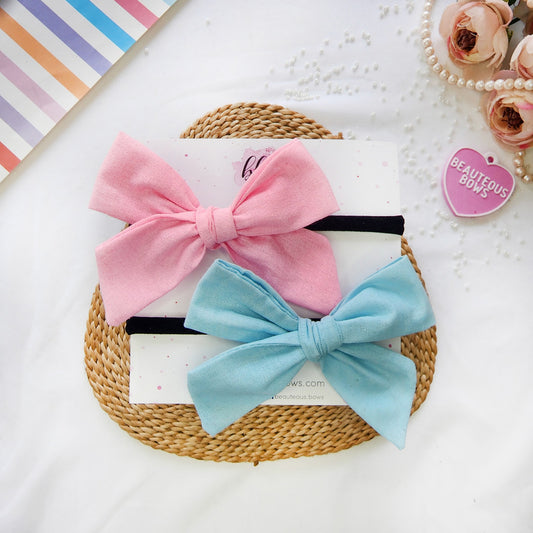 I'm Cute Handtied Headband Set of 2