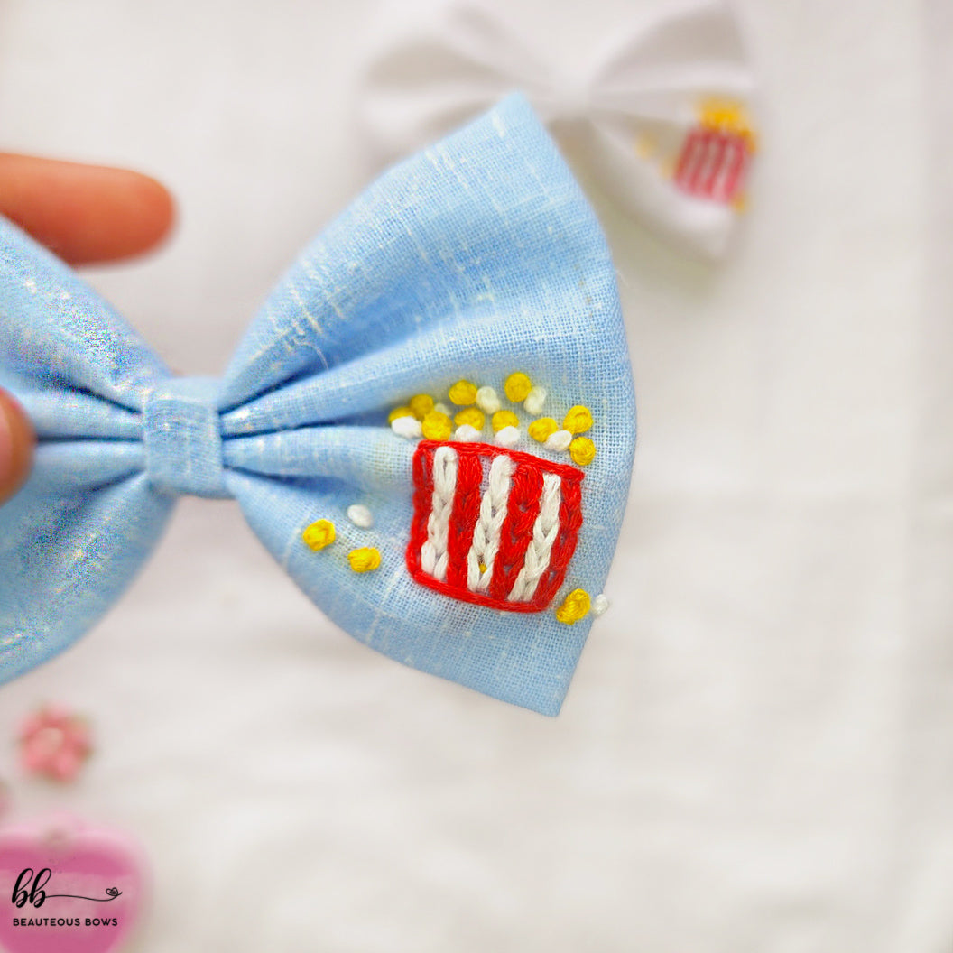 Popcorn Standard Hair Bow