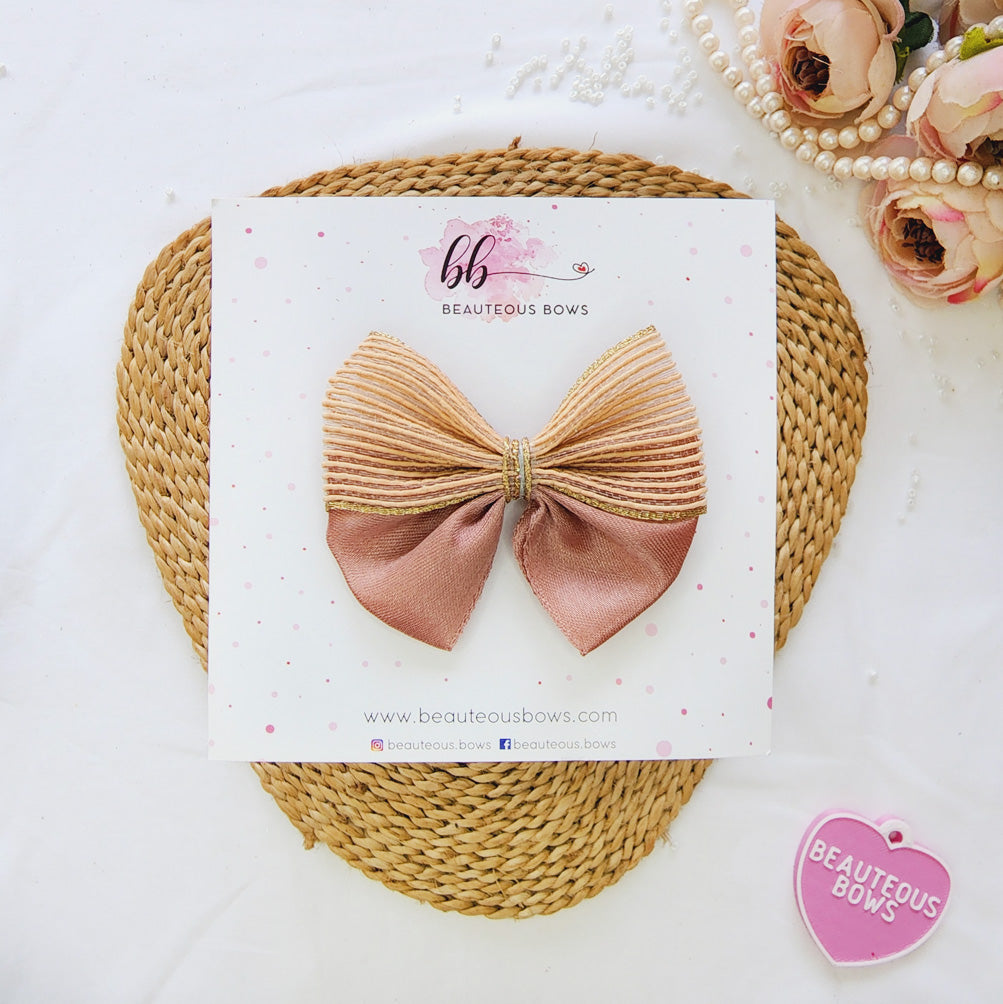 Burlap Butterfly Bow - 6 colours