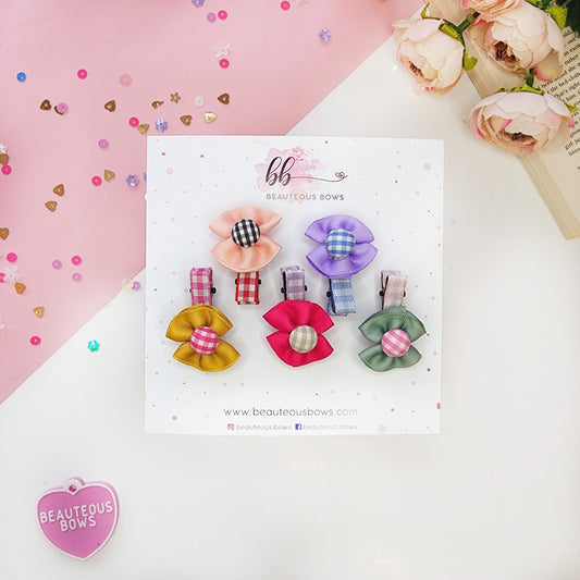 Cute as a Button set of 5 clips