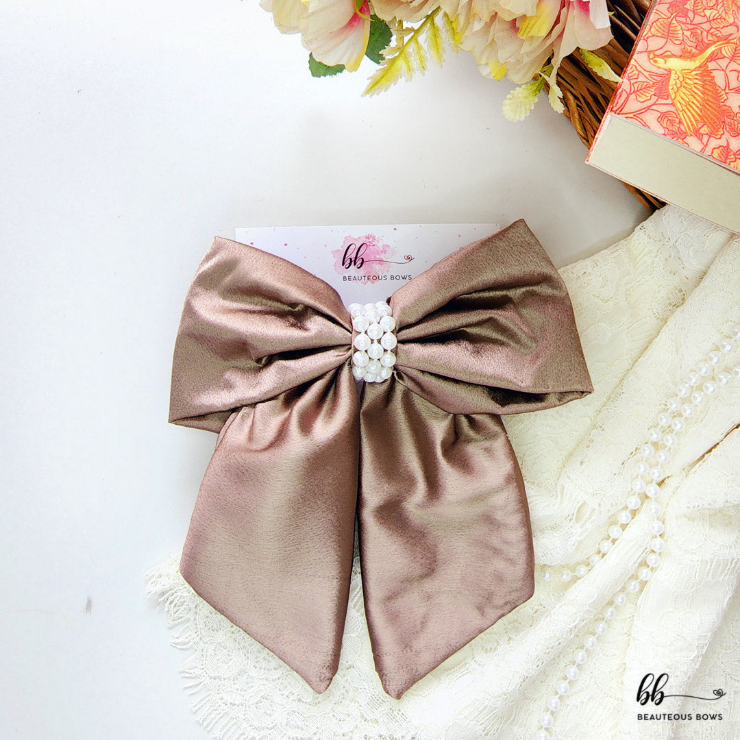 Tailed Satin Bow