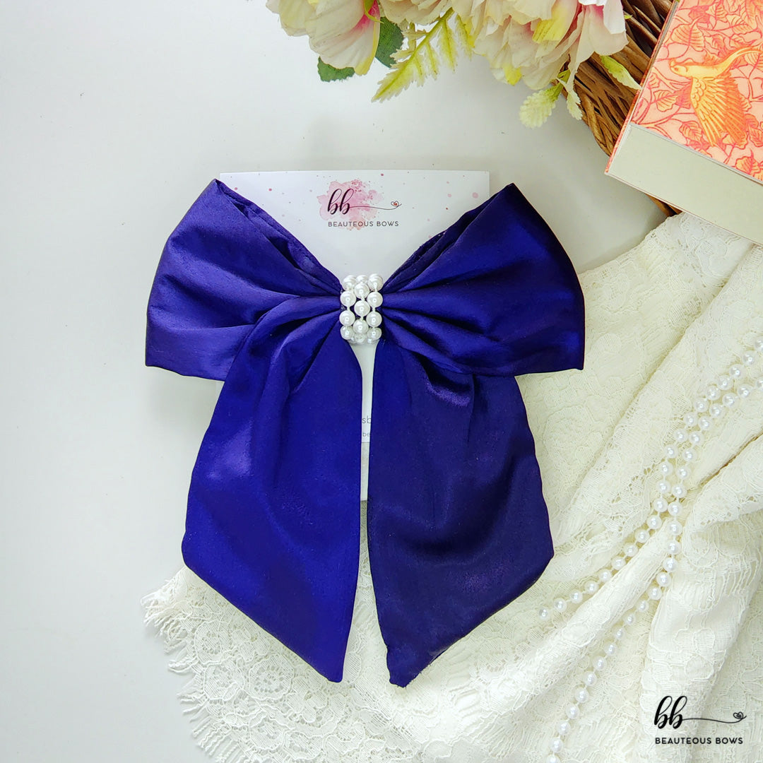 Tailed Satin Bow