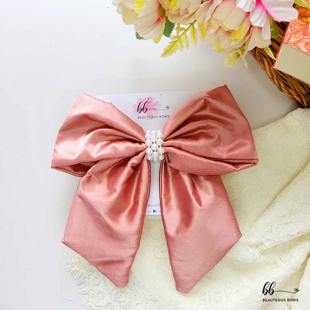 Tailed Satin Bow