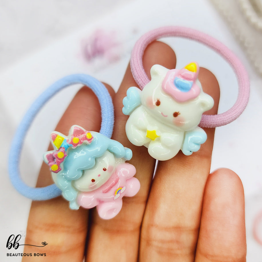 Unicorn Hair Tie Set of 5