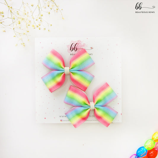 Unicorn Highway Mini Bow set of 2