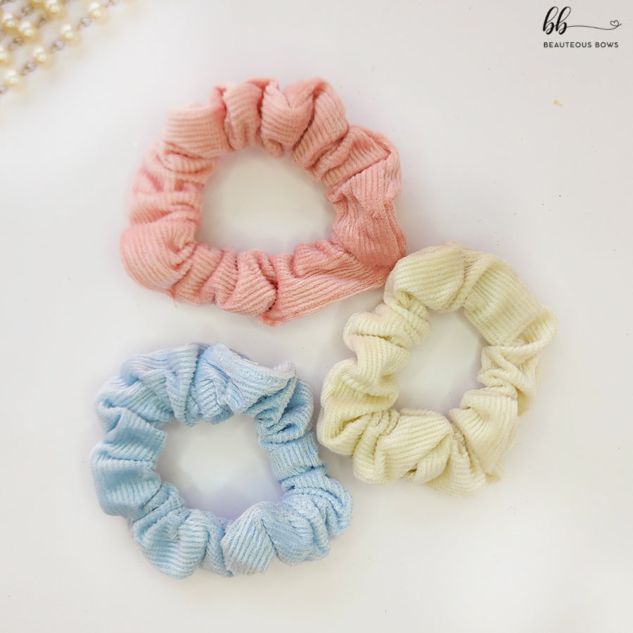 Velvet Soft Scrunchie Set of 3