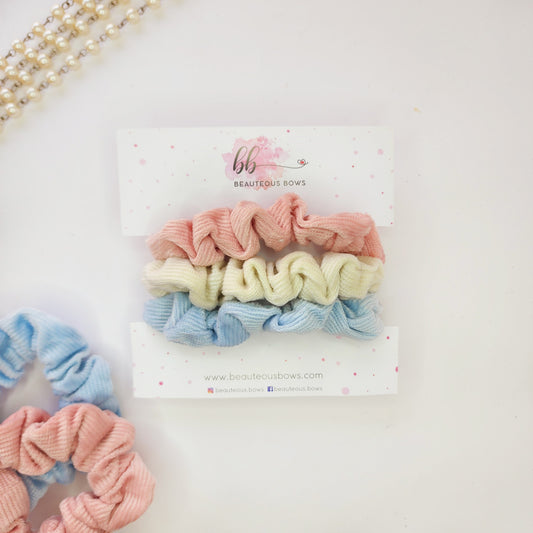 Velvet Soft Scrunchie Set of 3