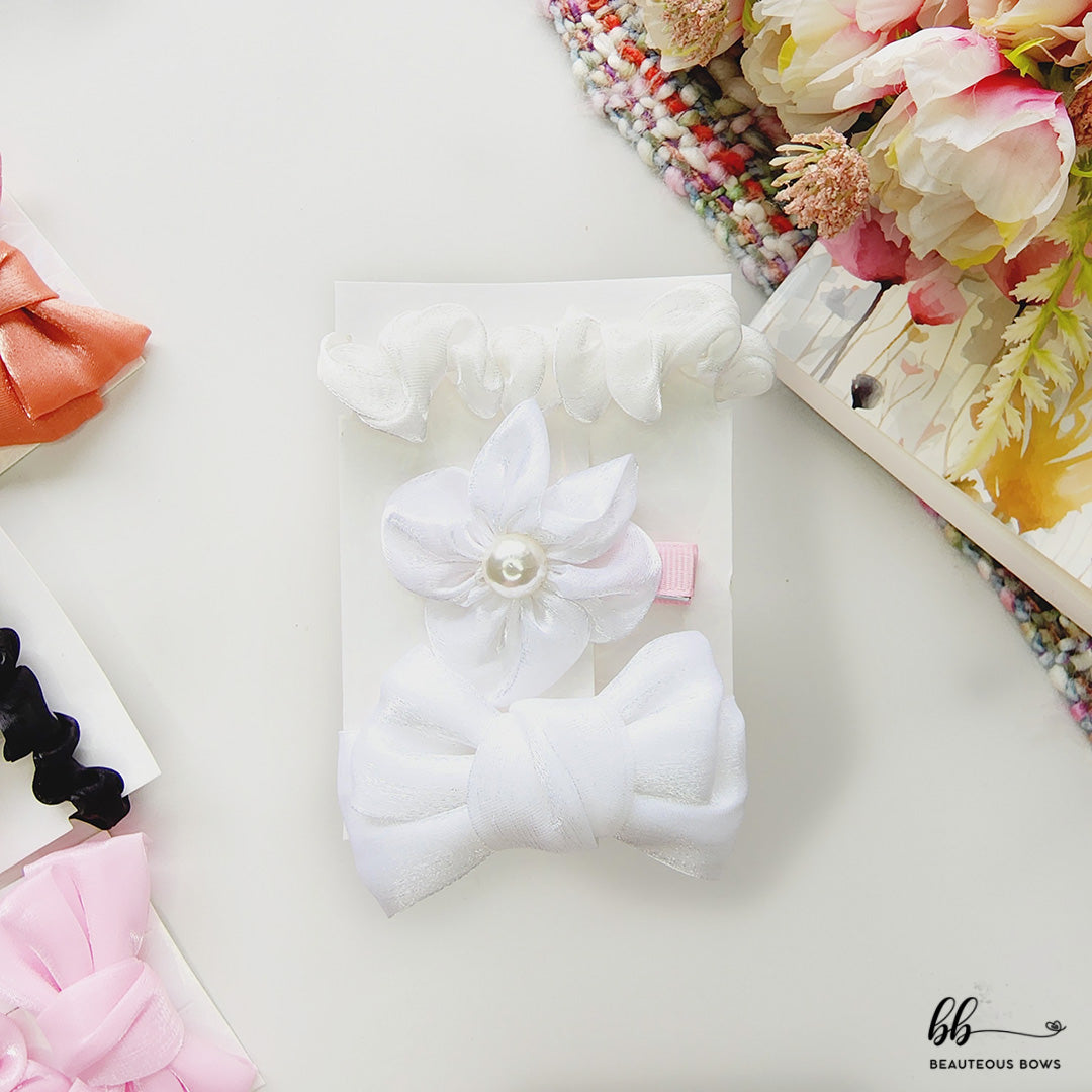 Flower Clip set of 3
