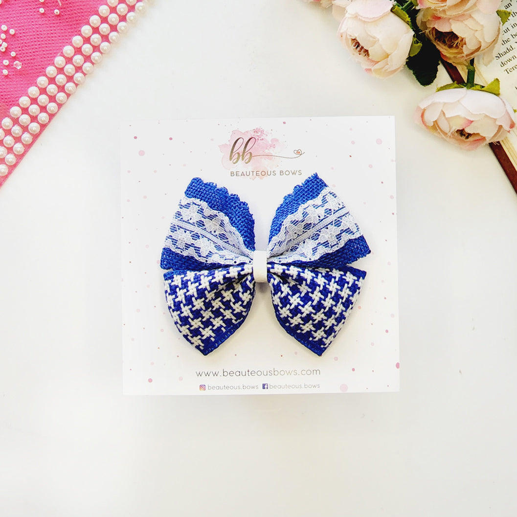 English Summer Lace Bow