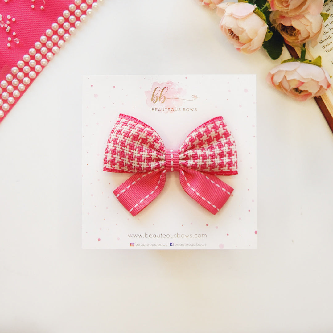 Woven Tail Ribbon Bow