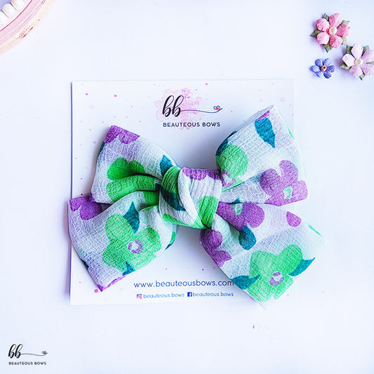 Printed Hair Bows – Beauteous Bows