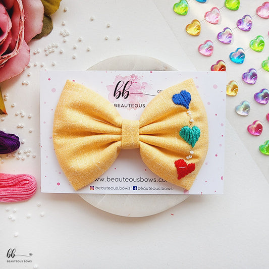 So in Love Mango Standard Hair Bow